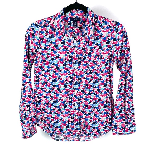 GAP Other - Gap Kids Heart Long Sleeve Blouse